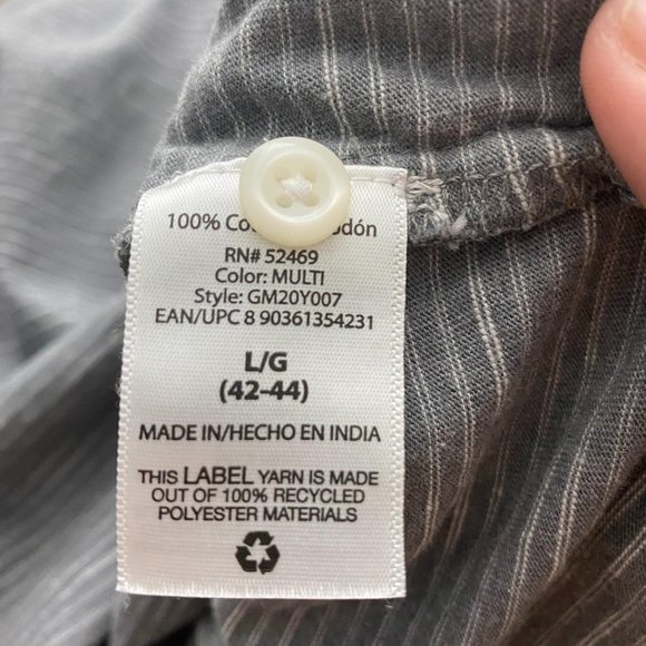 George 100% Cotton One Pocket Polo Size Large - Picture 4 of 4